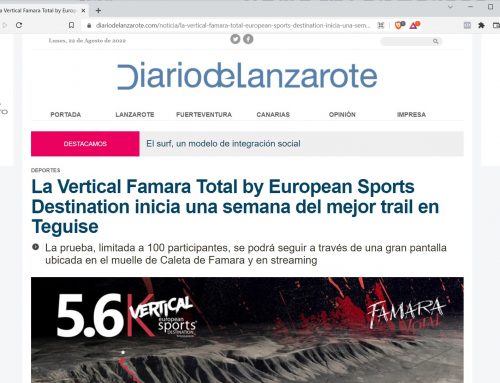 La Vertical Famara Total by European Sports Destination inicia una semana del mejor trail en Teguise